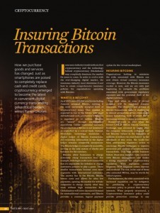 Insuring Bitcoin Transactions