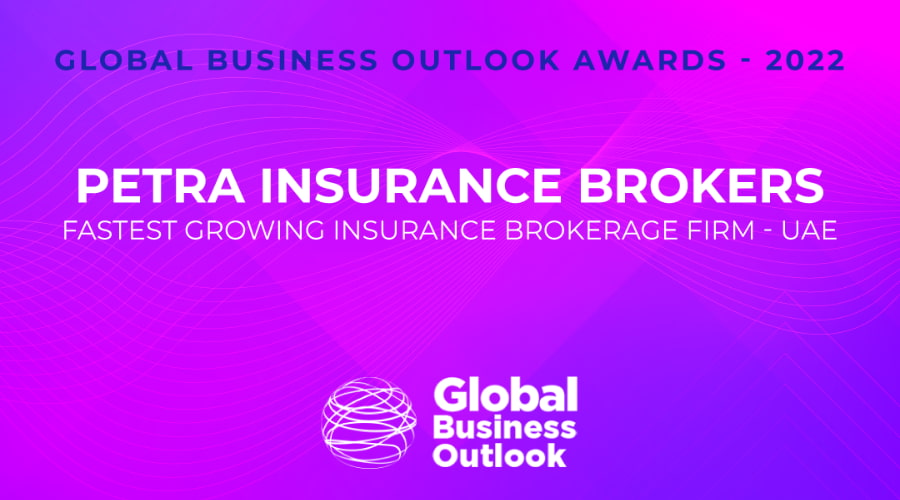 Petra Insurance won global business outlook awards 2022